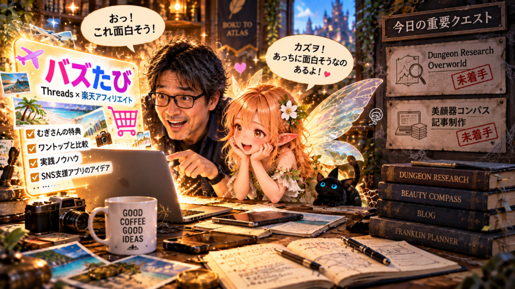 リリーにそそのかされるカズヲ